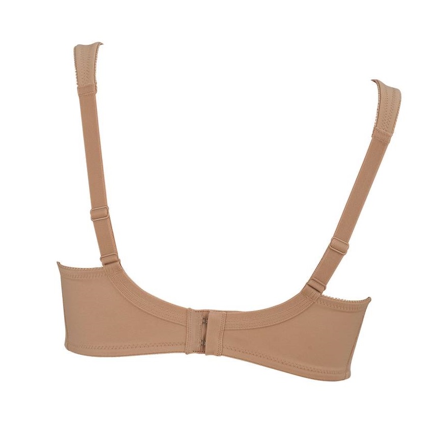 Anita Care Lisa Mastectomy Bra - Wire-Free Full Cup, Black Jacquard, Soft Form Pockets, Size 38A
